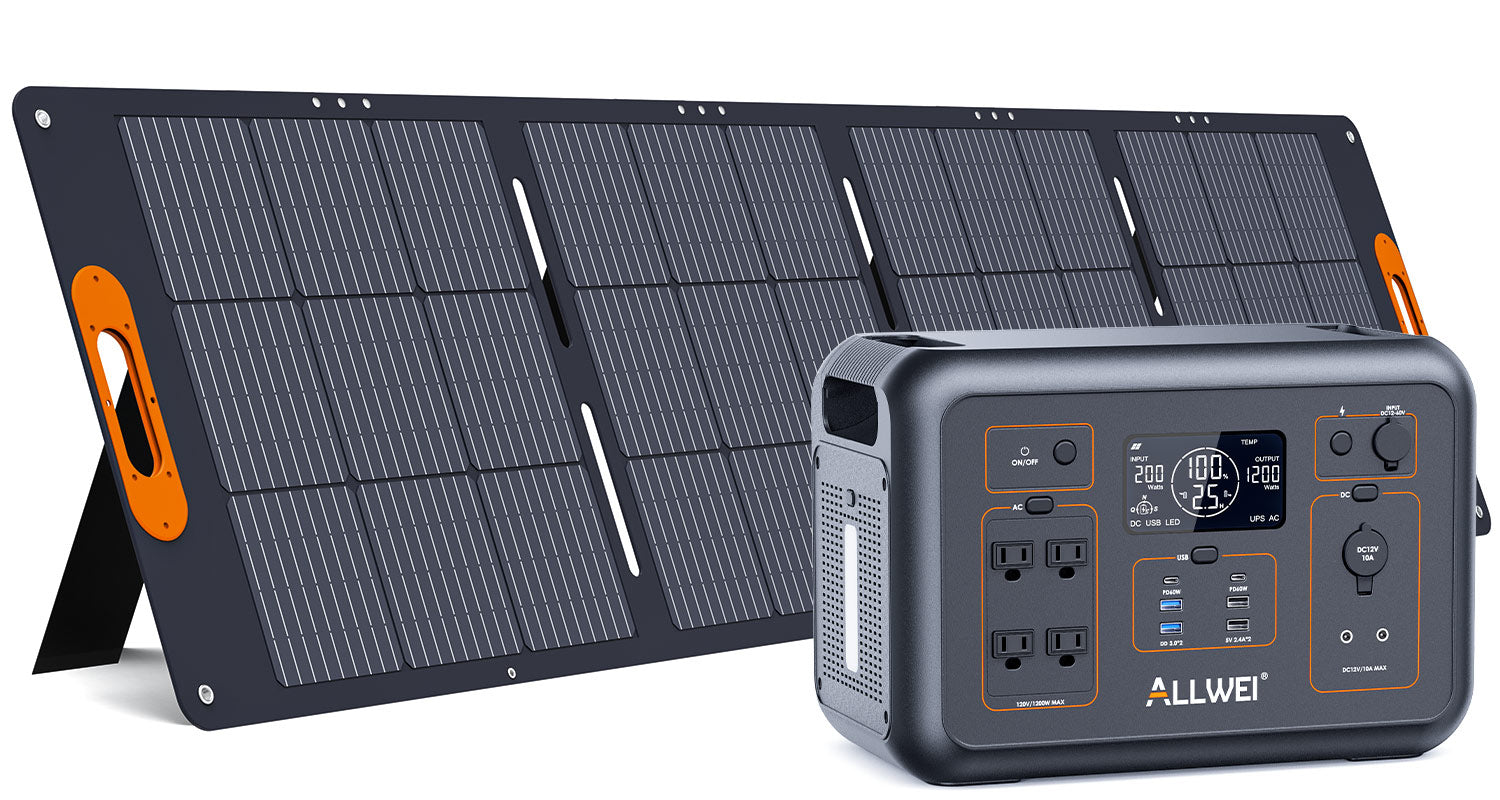 ALLWEI PPS1200-3 Portable Power Station - 1008Wh | 1200W