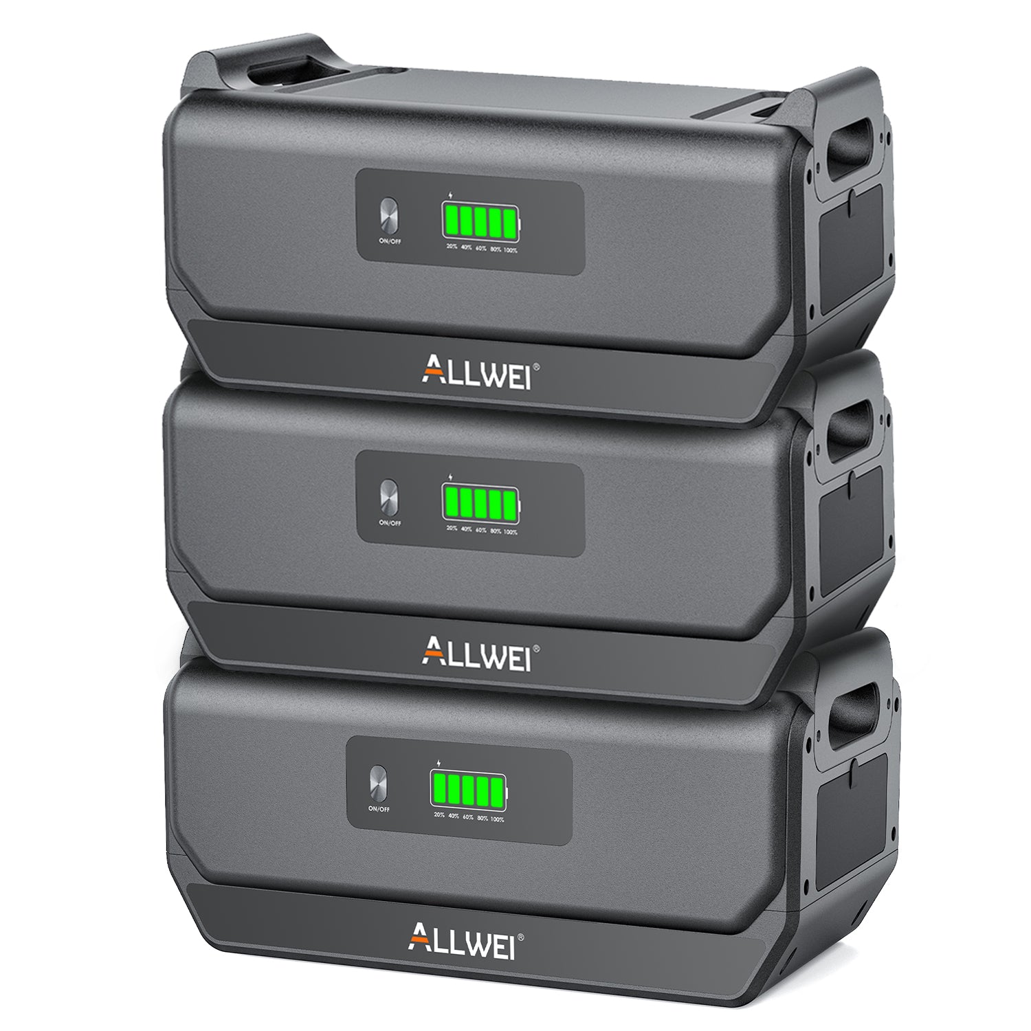 ALLWEI B200 PRO Expansion Battery for PPS2400 Power Stations