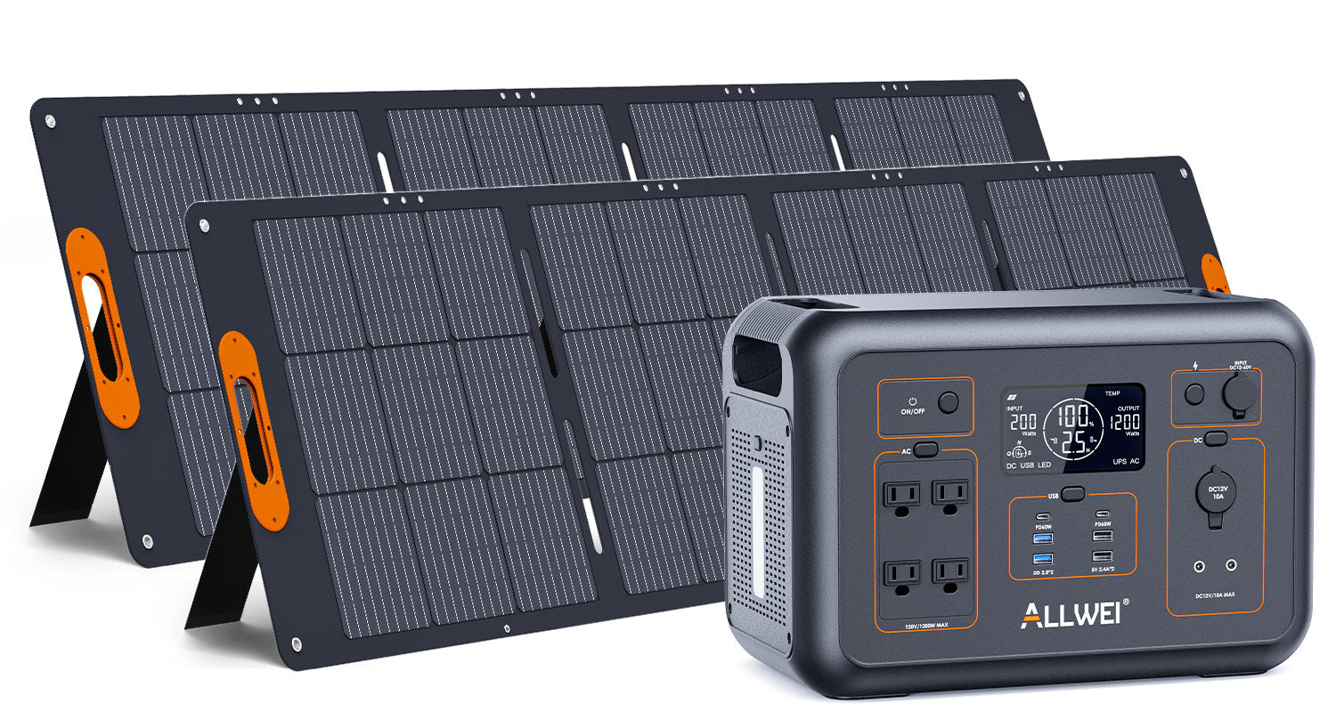 ALLWEI PPS1200-3 Portable Power Station - 1008Wh | 1200W